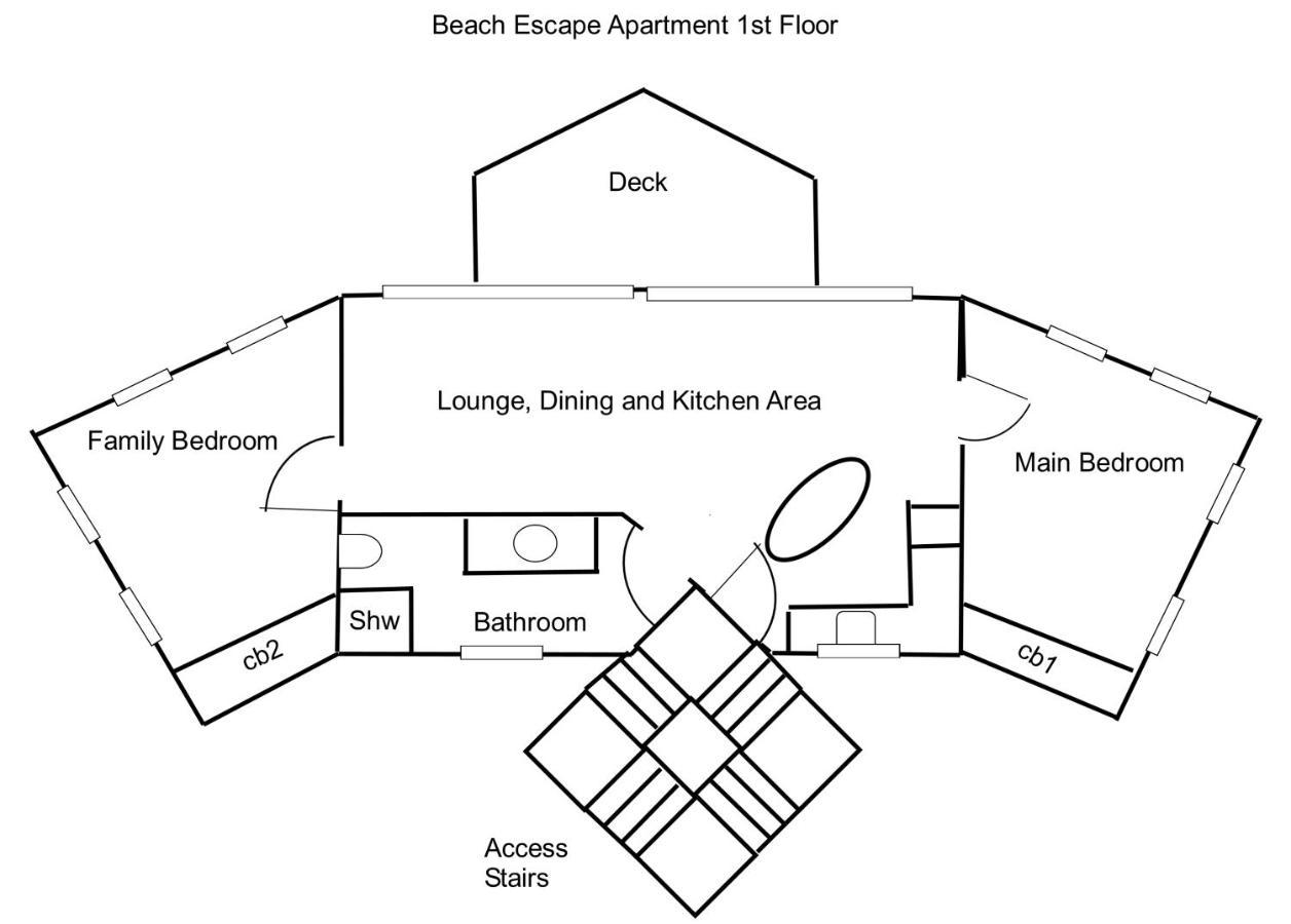Sandy Point Beach Escape 2 Bedroom Apartment Esterno foto